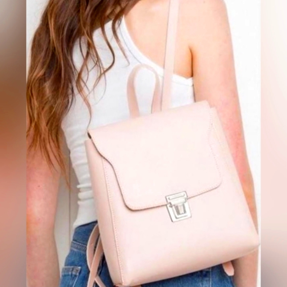 Brandy Melville Backpack Mini Bag Tote Baby Pink Bookbag Purse